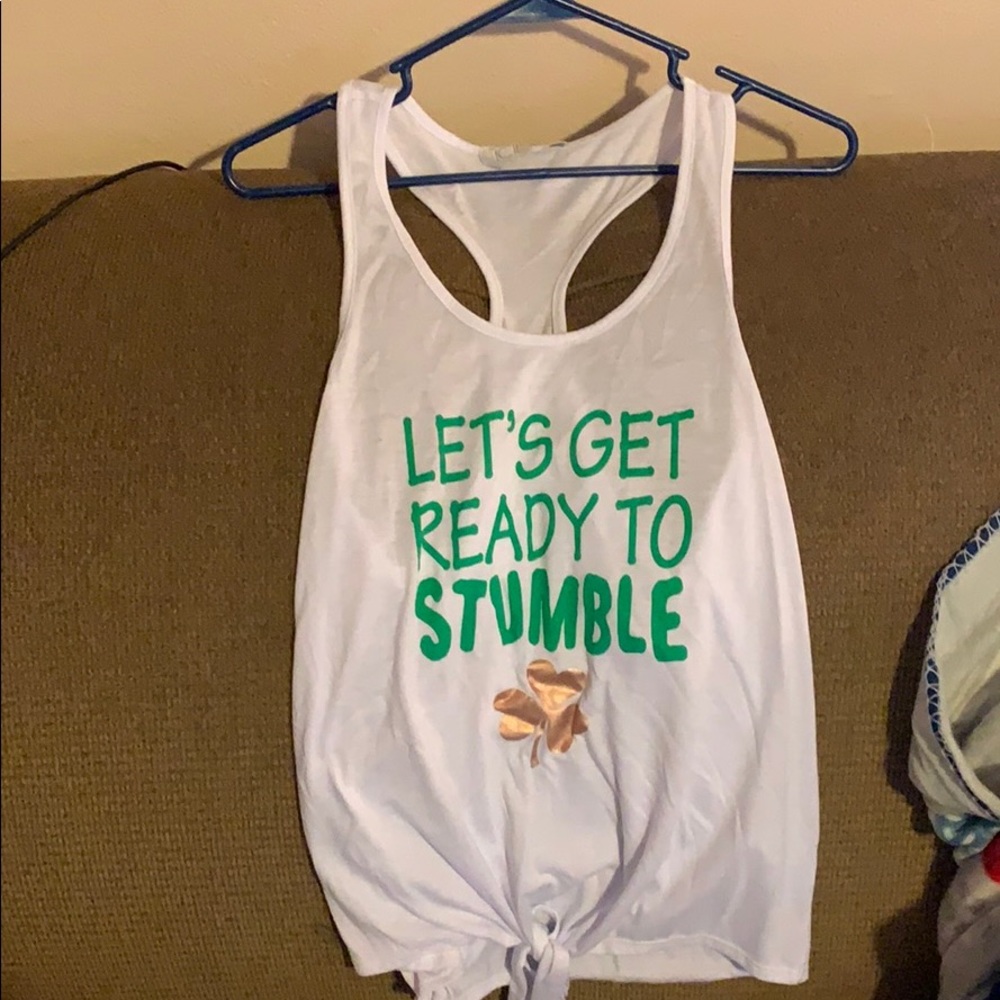 St pattys tank top